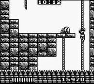 une photo d'Ã©cran de Castlevania - The Adventure sur Nintendo Game Boy